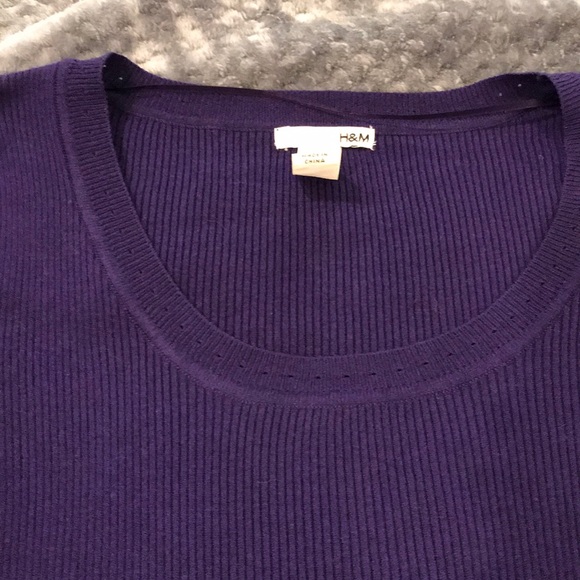 H&M Purple sweater dress - Picture 7 of 8